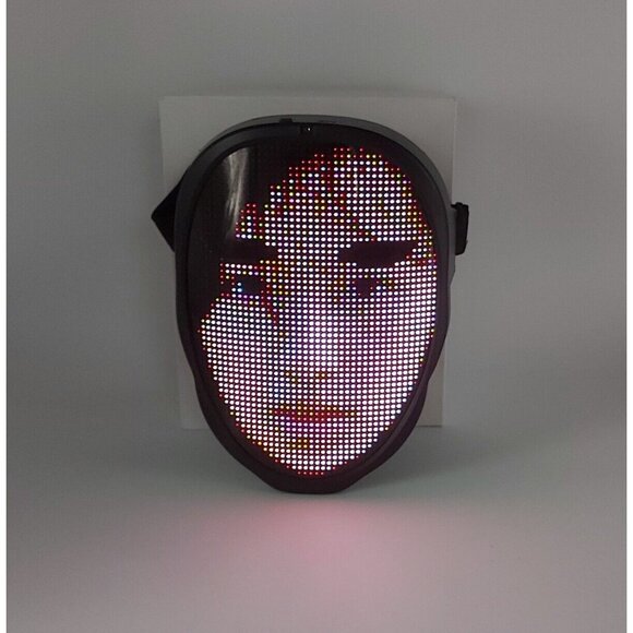 Rechargeable LED Mask-Shining Mask-Hundreds Of Options-Wearable - Picture 12 of 16